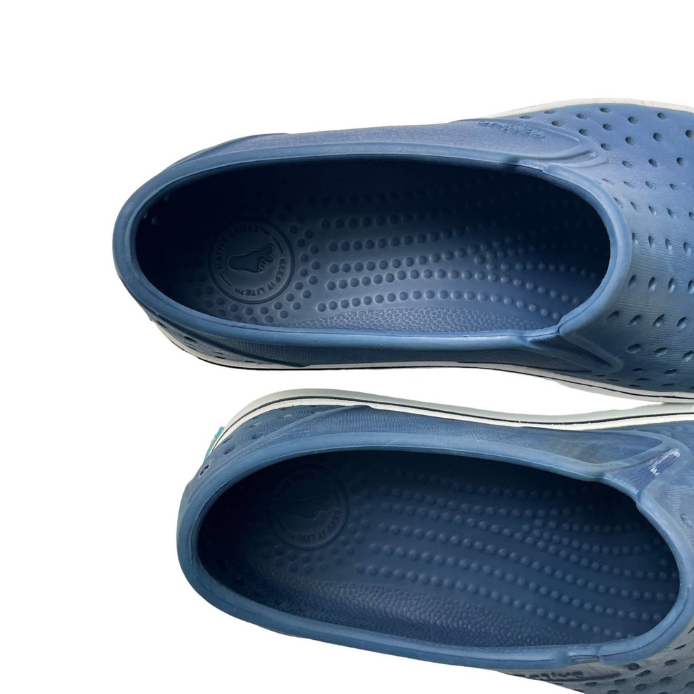Native Miles Slip-on Washable Perforated Shoes Women Size 6 Men Size 4 - Picture 6 of 9